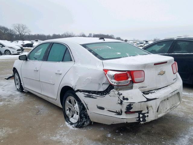 1G11B5SA0DF173210 - 2013 CHEVROLET MALIBU LS WHITE photo 3