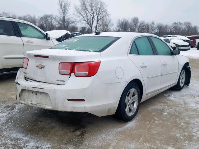 1G11B5SA0DF173210 - 2013 CHEVROLET MALIBU LS WHITE photo 4