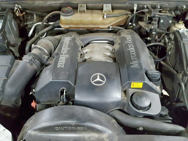 4JGAB54E61A273212 - 2001 MERCEDES-BENZ ML 320 SILVER photo 7