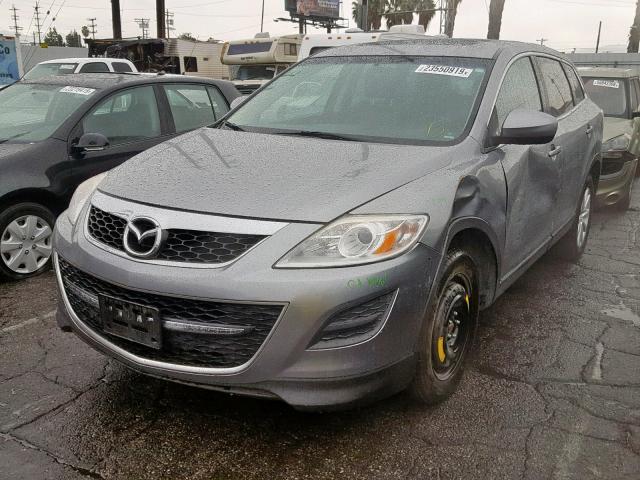 JM3TB3MV6A0221366 - 2010 MAZDA CX-9 GRAY photo 2