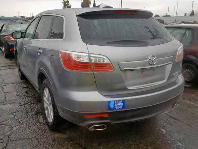 JM3TB3MV6A0221366 - 2010 MAZDA CX-9 GRAY photo 3