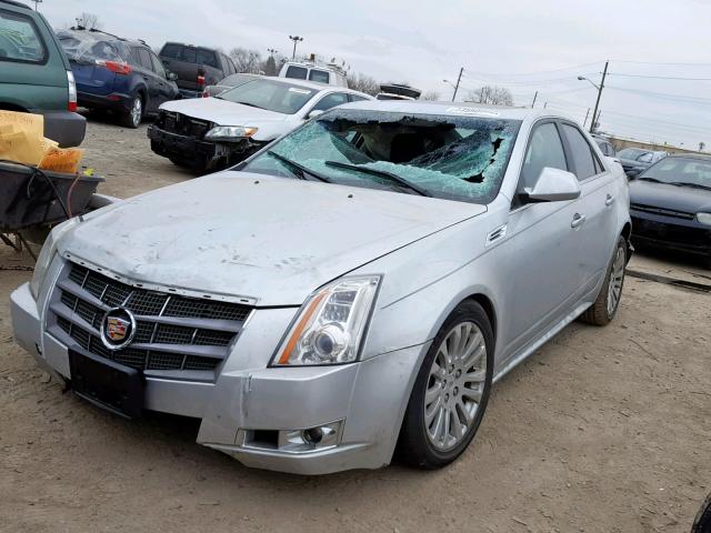 1G6DL5EG4A0125941 - 2010 CADILLAC CTS PERFOR SILVER photo 2