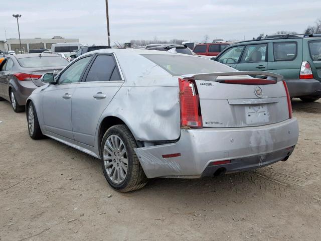 1G6DL5EG4A0125941 - 2010 CADILLAC CTS PERFOR SILVER photo 3