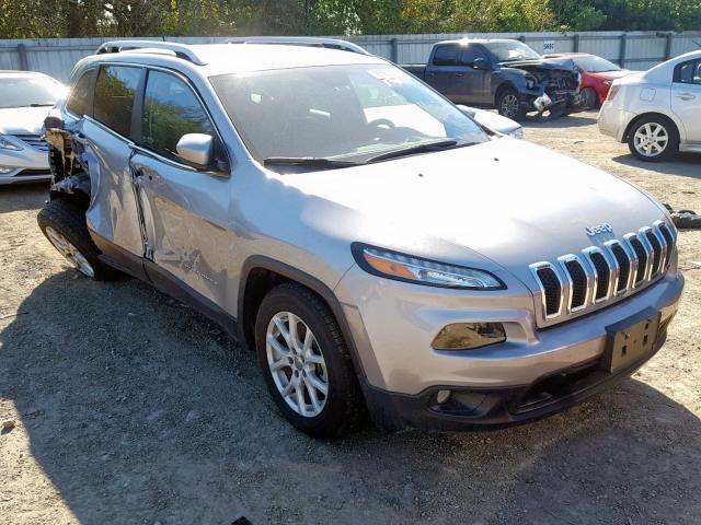 1C4PJLCB2HW623851 - 2017 JEEP CHEROKEE L GRAY photo 1