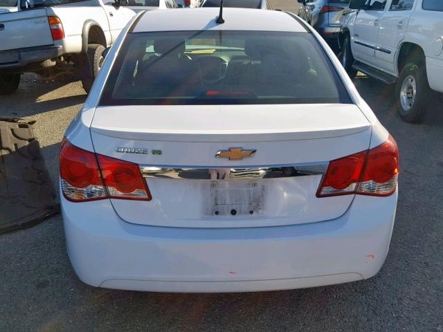 1G1PJ5SC6C7288238 - 2012 CHEVROLET CRUZE ECO WHITE photo 9