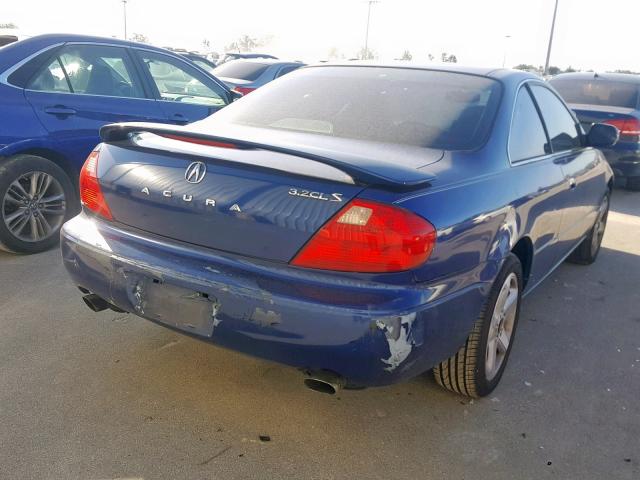 19UYA42651A036501 - 2001 ACURA 3.2CL TYPE BLUE photo 4