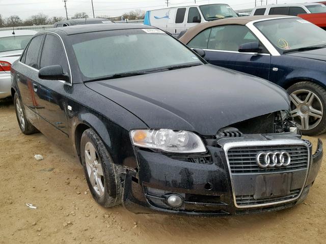 WAUAF78E66A274556 - 2006 AUDI A4 2 BLACK photo 1