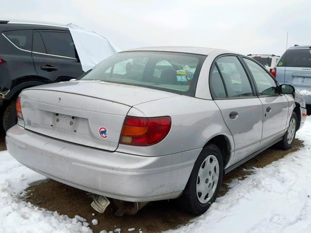 1G8ZH5283YZ106198 - 2000 SATURN SL1 SILVER photo 4