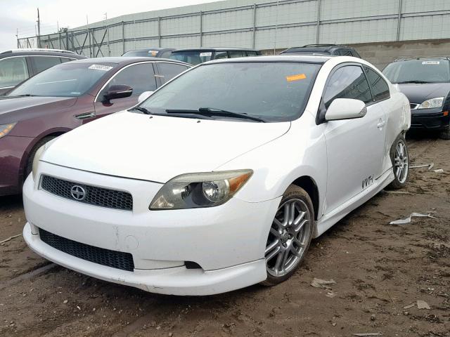 JTKDE167260142896 - 2006 TOYOTA SCION TC თეთრი ფოტო 2
