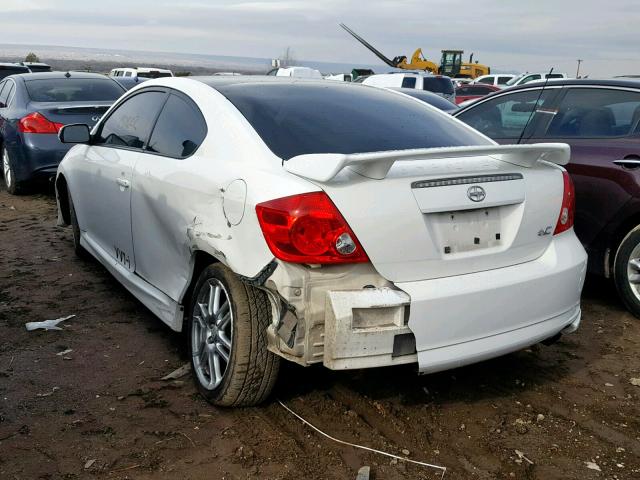 JTKDE167260142896 - 2006 TOYOTA SCION TC თეთრი ფოტო 3