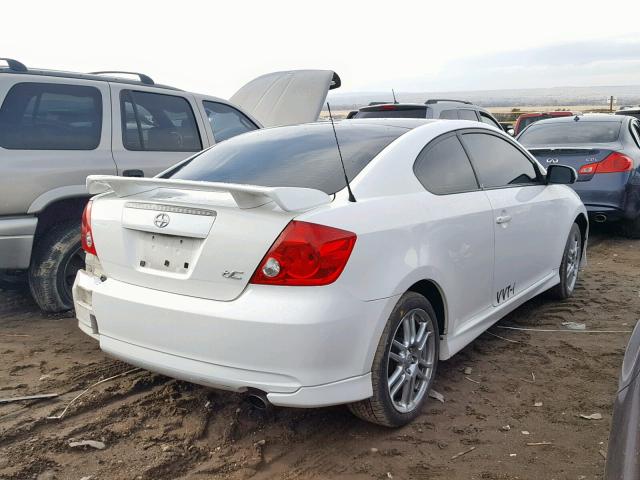 JTKDE167260142896 - 2006 TOYOTA SCION TC თეთრი ფოტო 4