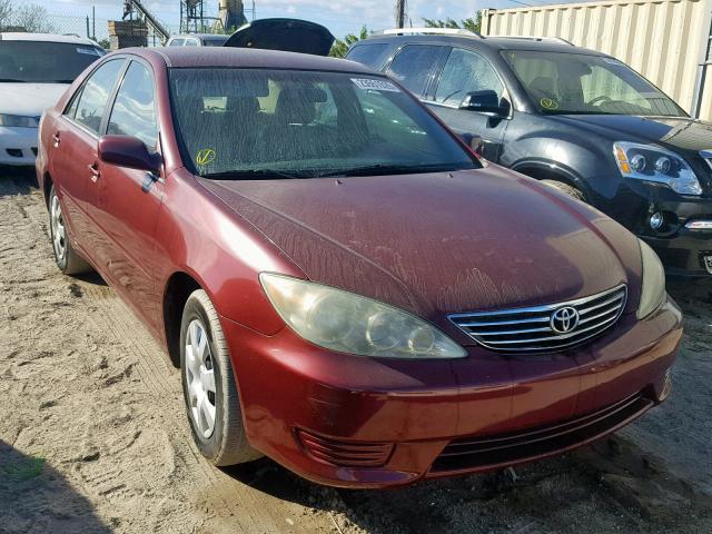 4T1BE32K75U004651 - 2005 TOYOTA CAMRY LE BURGUNDY photo 1