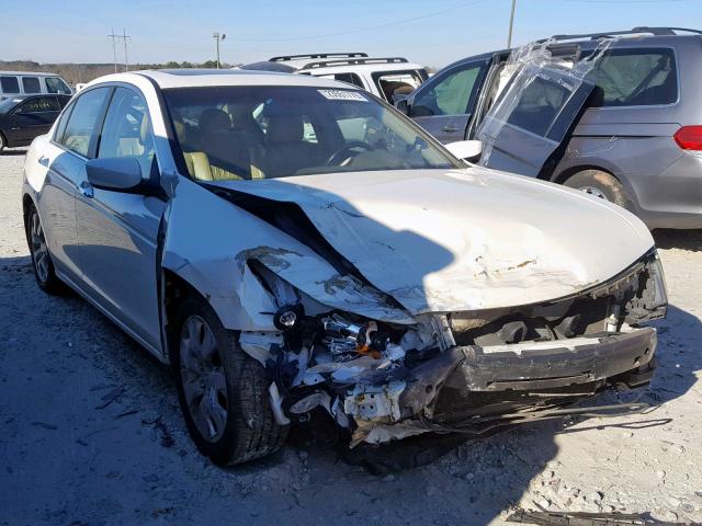 1HGCP36889A043789 - 2009 HONDA ACCORD EXL WHITE photo 1