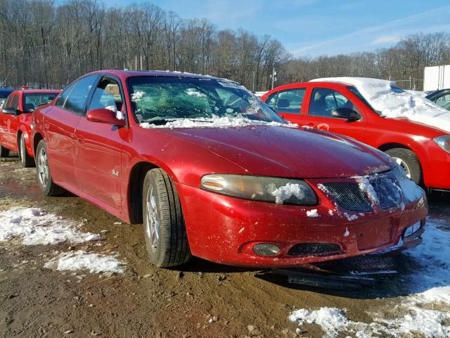 1G2HY52K75U173820 - 2005 PONTIAC BONNEVILLE RED photo 1