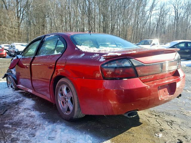 1G2HY52K75U173820 - 2005 PONTIAC BONNEVILLE RED photo 3