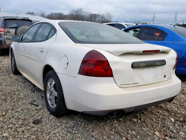 2G2WS522141267825 - 2004 PONTIAC GRAND PRIX თეთრი ფოტო 3