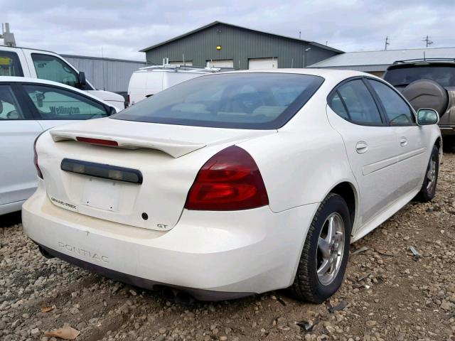 2G2WS522141267825 - 2004 PONTIAC GRAND PRIX თეთრი ფოტო 4