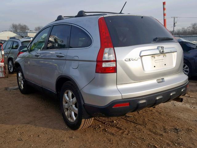 5J6RE48719L003965 - 2009 HONDA CR-V EXL SILVER photo 3