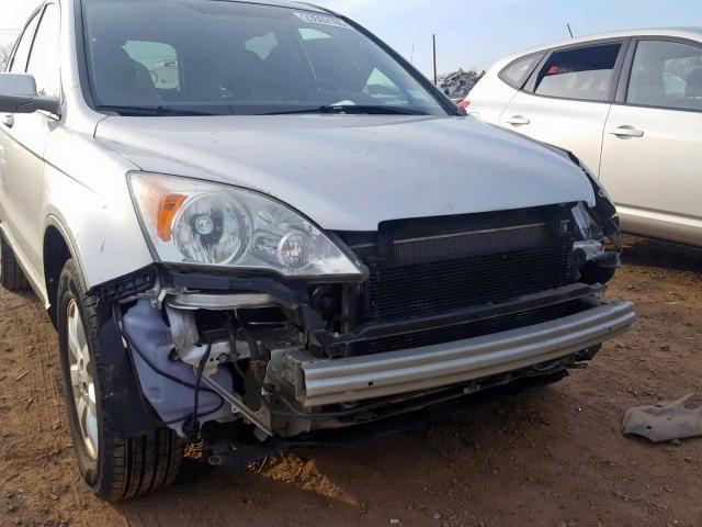 5J6RE48719L003965 - 2009 HONDA CR-V EXL SILVER photo 9