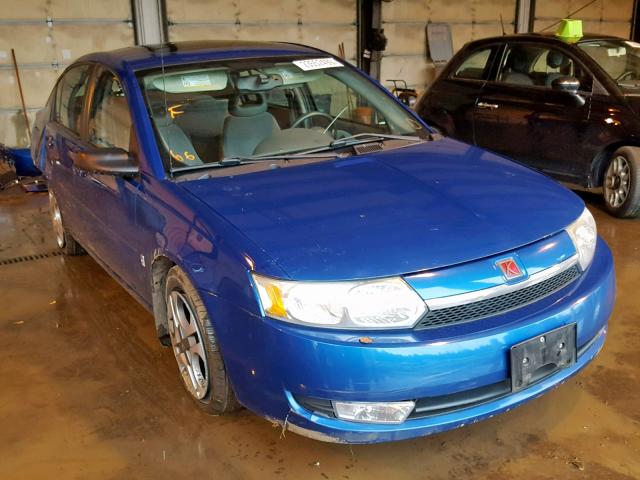 1G8AL54F64Z146437 - 2004 SATURN ION LEVEL BLUE photo 1