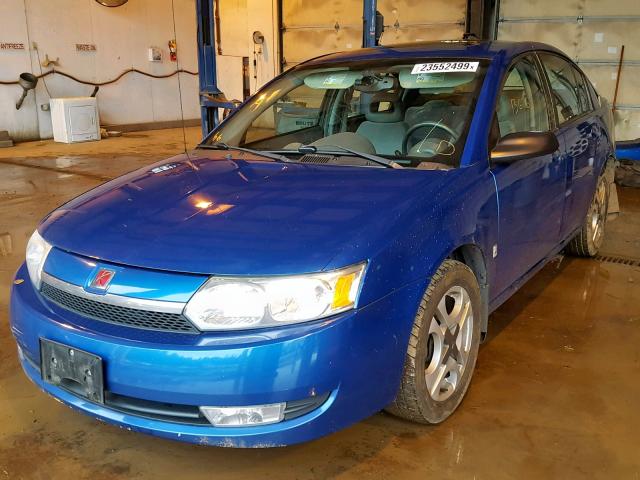 1G8AL54F64Z146437 - 2004 SATURN ION LEVEL BLUE photo 2