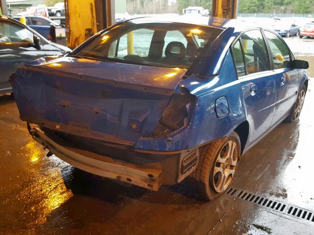 1G8AL54F64Z146437 - 2004 SATURN ION LEVEL BLUE photo 4