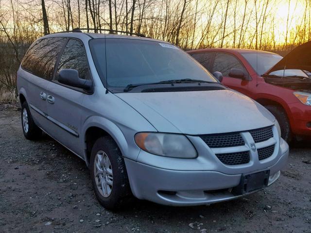 2B8GP44GX1R123543 - 2001 DODGE GRAND CARA SILVER photo 1