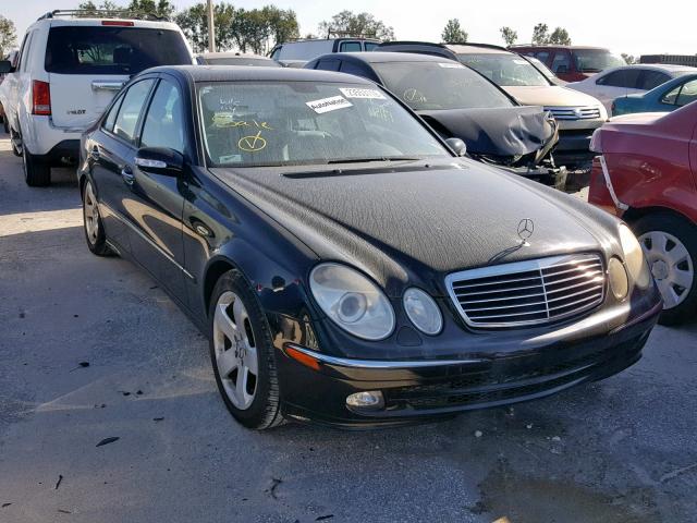 WDBUF56J56A938462 - 2006 MERCEDES-BENZ E 350 BLACK photo 1