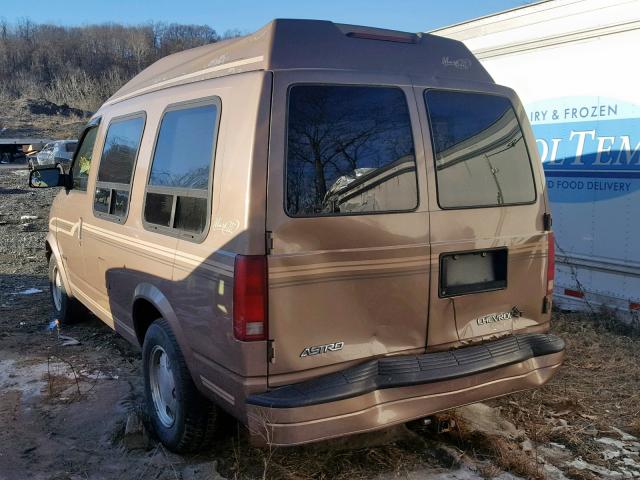 1GBDM19W4YB180204 - 2000 CHEVROLET ASTRO BEIGE photo 3