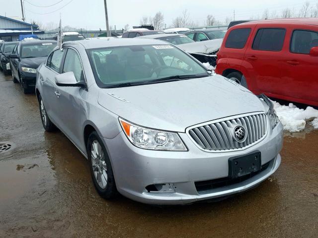 1G4GB5EG1AF138443 - 2010 BUICK LACROSSE C SILVER photo 1