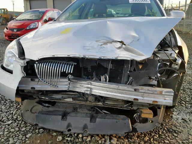 1G4HD57119U109166 - 2009 BUICK LUCERNE CX Gümüş foto 9