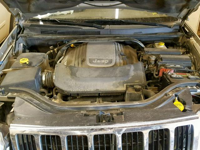 1J4HR58226C333717 - 2006 JEEP GRAND CHER GRAY photo 7