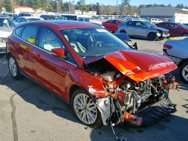 1FADP3N21JL279456 - 2018 FORD FOCUS TITA RED photo 1