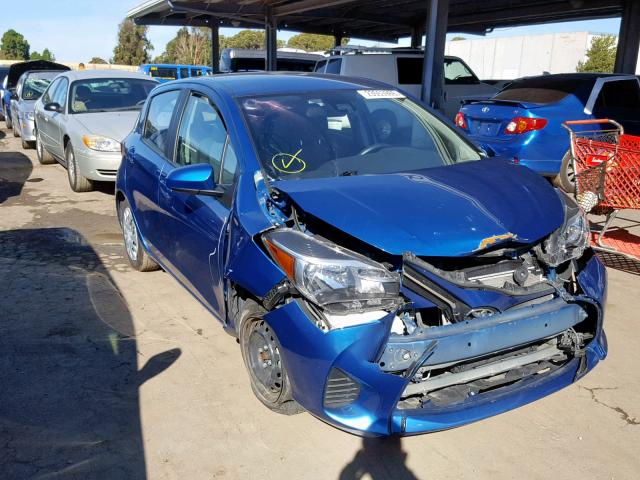 VNKKTUD31HA076674 - 2017 TOYOTA YARIS L 蓝色 照片 1