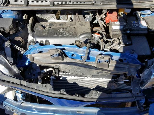 VNKKTUD31HA076674 - 2017 TOYOTA YARIS L 蓝色 照片 7