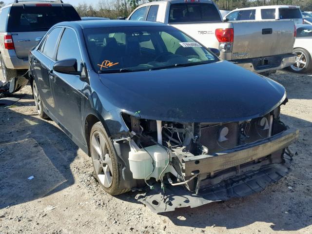 4T1BK1FK7DU023139 - 2013 TOYOTA CAMRY SE BLACK photo 1