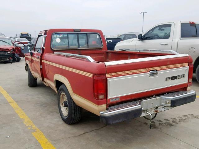 1FTBR10T1JUC01642 - 1988 FORD RANGER RED photo 3