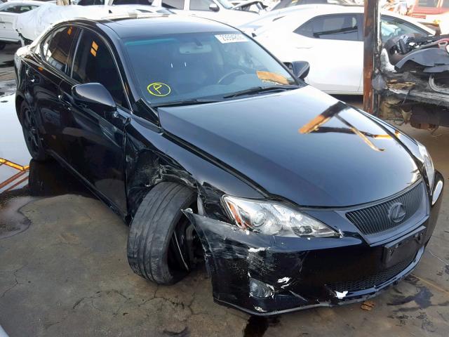 JTHBK262085074670 - 2008 LEXUS IS 250 BLACK photo 1