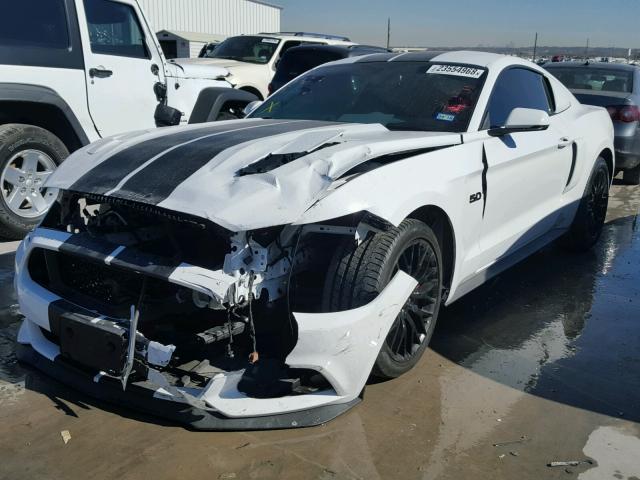 1FA6P8CF4G5241728 - 2016 FORD MUSTANG GT WHITE photo 2