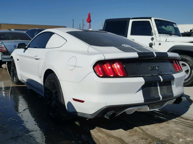 1FA6P8CF4G5241728 - 2016 FORD MUSTANG GT WHITE photo 3