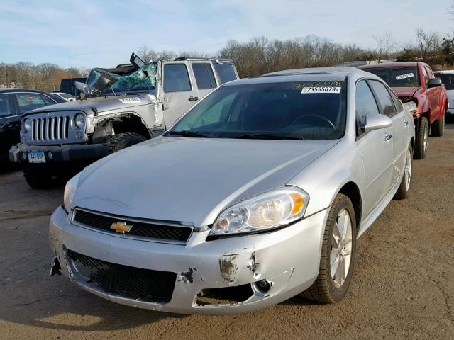 2G1WC5E38C1283962 - 2012 CHEVROLET IMPALA LTZ SILVER photo 2