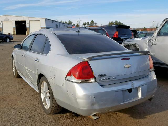 2G1WC5E38C1283962 - 2012 CHEVROLET IMPALA LTZ SILVER photo 3