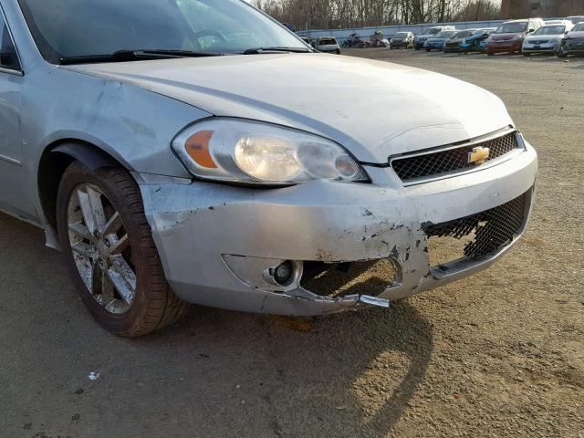 2G1WC5E38C1283962 - 2012 CHEVROLET IMPALA LTZ SILVER photo 9