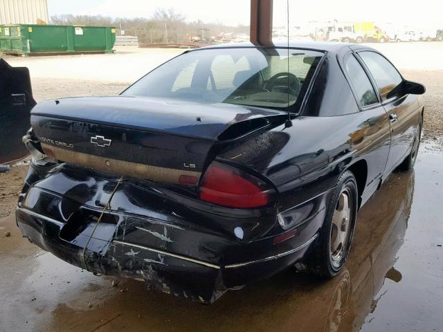 2G1WX12K7W9317727 - 1998 CHEVROLET MONTE CARL BLACK photo 4