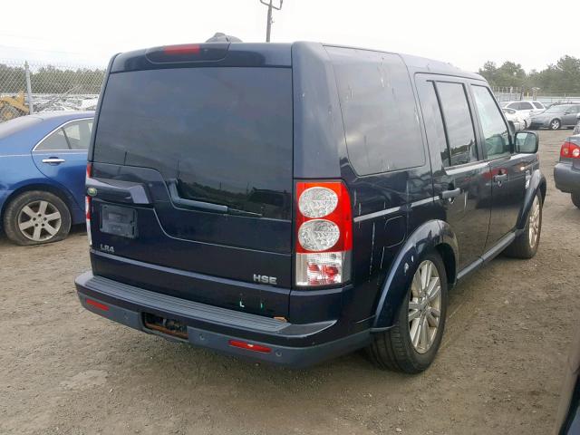 SALAG2D48AA539981 - 2010 LAND ROVER LR4 HSE BLUE photo 4