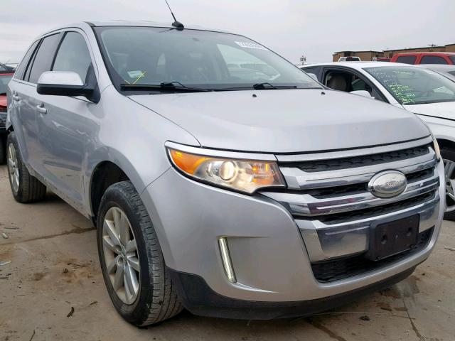 2FMDK4KC5DBA96041 - 2013 FORD EDGE LIMIT SILVER photo 1