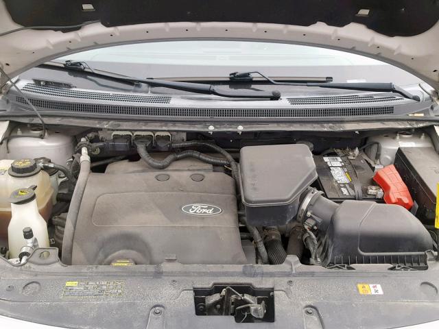 2FMDK4KC5DBA96041 - 2013 FORD EDGE LIMIT SILVER photo 7