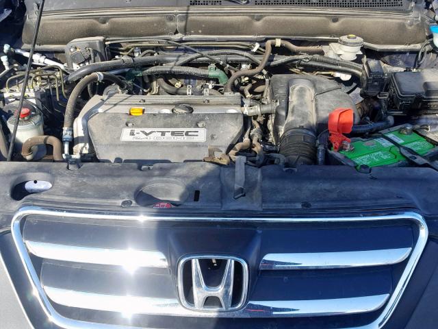 JHLRD78855C056152 - 2005 HONDA CR-V EX BLUE photo 7