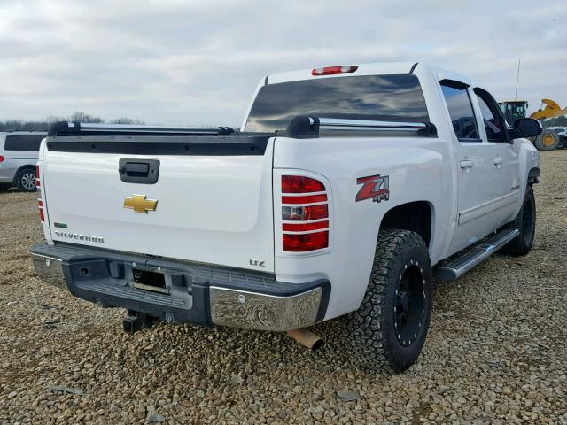 3GCPKTE39BG271375 - 2011 CHEVROLET SILVERADO SILVER photo 4