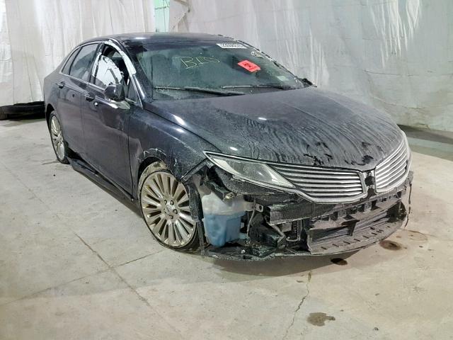 3LN6L2JK8DR817246 - 2013 LINCOLN MKZ BLACK photo 1